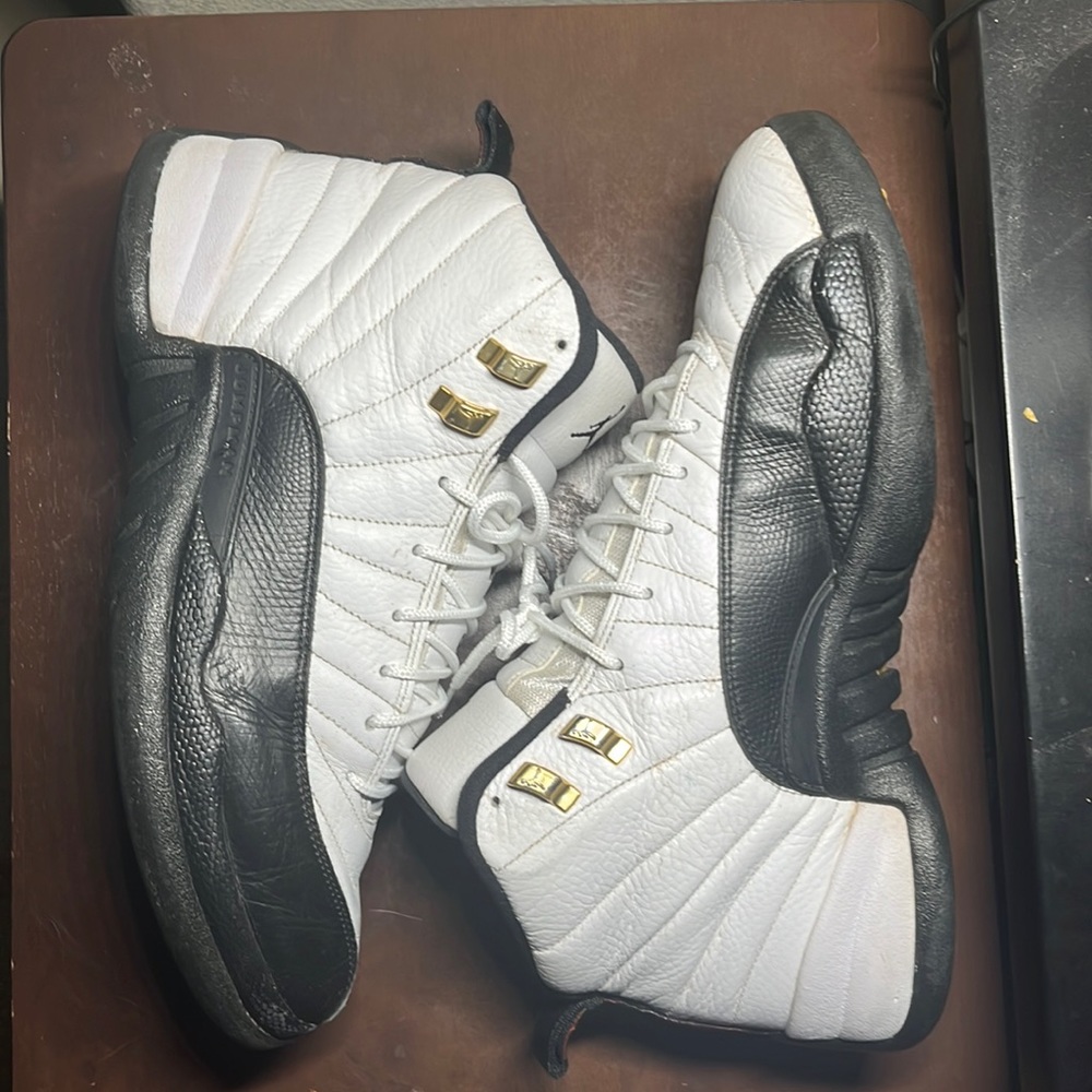 Jordan 12 Taxi🤍🖤